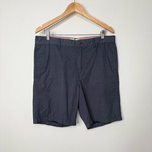 Steel & Jelly Men's Blue Patterned Shorts Size 34